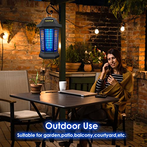 GOOTOP Bug Zapper Outdoor Electric, Mosquito Zapper, Fly Traps, Fl...