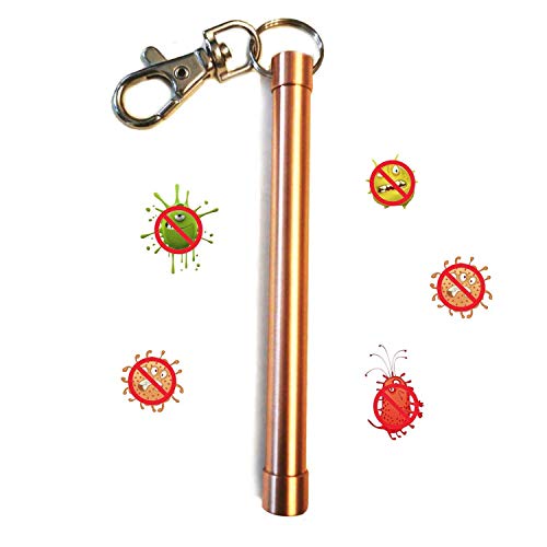 Solid Pure Copper Hand Roller - Copper Bar Keychain Fashion Gifts ...