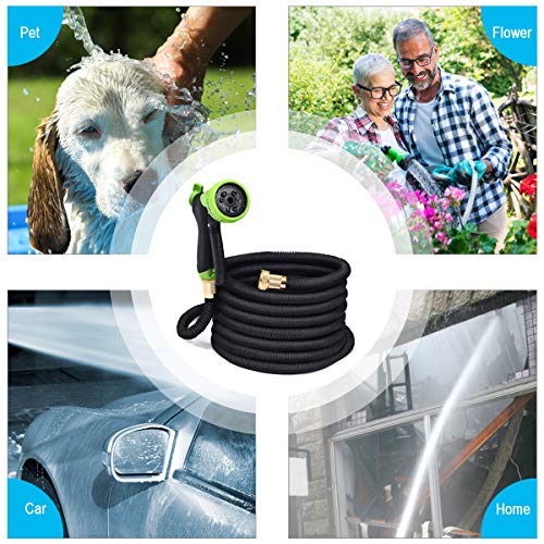Goplus Expanding Garden Hose Pipe Expandable Magic Hose Stretch Ho...