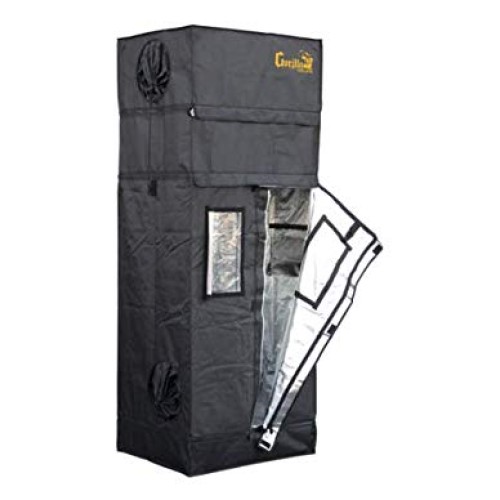 Gorilla Grow Tent Lite Line | Complete 2-Foot by 2.5-Foot Reflecti...