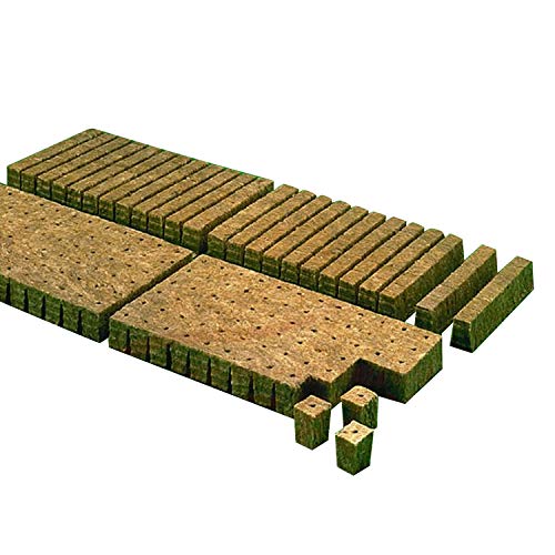 Grow Plug, Plant Grow Plug 50PCS 25x25x40mm Rockwool Plant Starter...