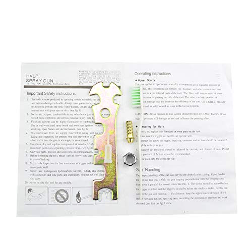 GOSONO 0.8MM H-2000 Nozzle Mini Air Paint Spray Airbrush Profe...