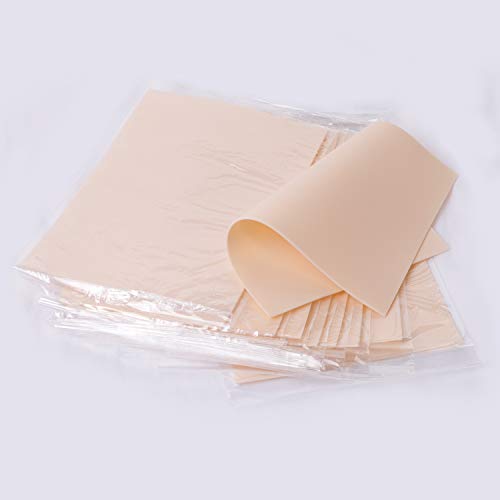 Blank Tattoo Practice Skin, Gospire 10pcs 8x6in Practice Skin Tatt...