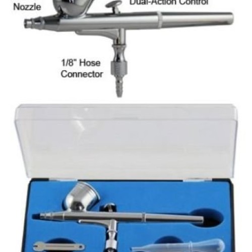 GotHobby 0.3mm Gravity Feed Dual-Action Airbrush Paint Spray K...