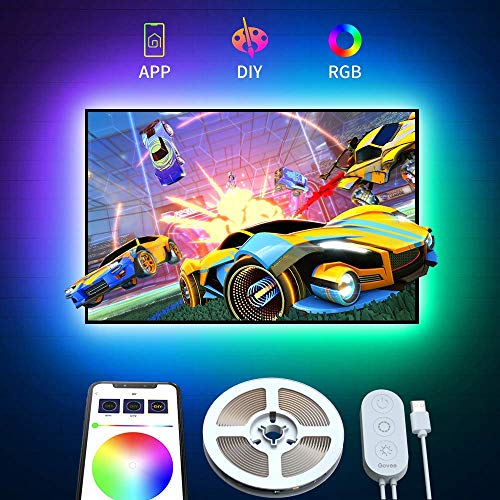 TV LED Backlight, Govee USB LED Strip Lights for 40-60 inch TV PC ...