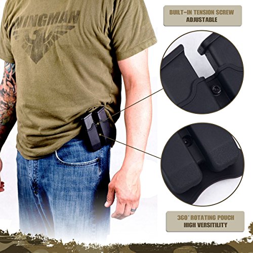 Glock Magazine Holder 9mm Magazine Holster The Ultimate Double Sta...