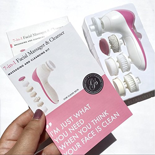 Grace & Stella Spin Facial Brush for Perfect Skin - Portable, Wate...