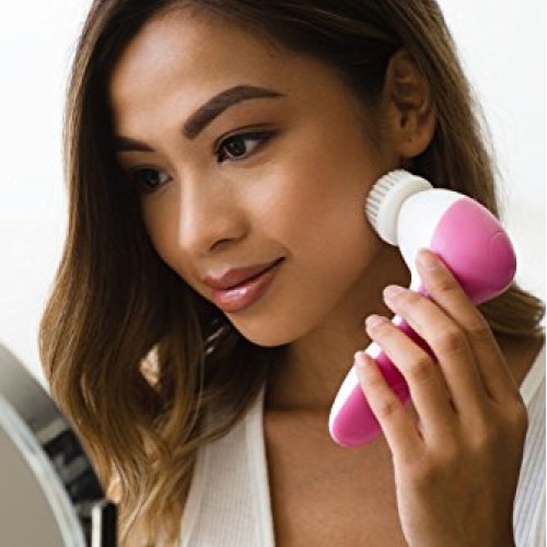 Grace & Stella Spin Facial Brush for Perfect Skin - Portable, Wate...