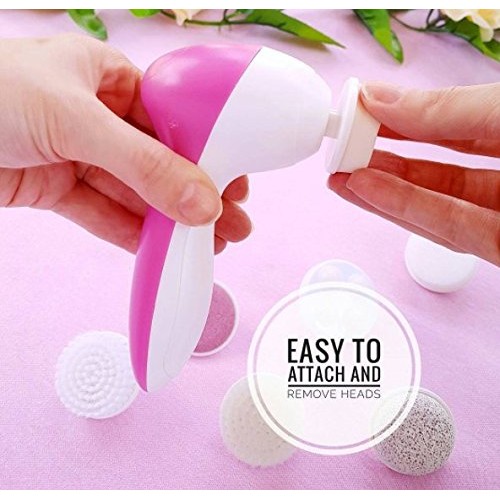 Grace & Stella Spin Facial Brush for Perfect Skin - Portable, Wate...