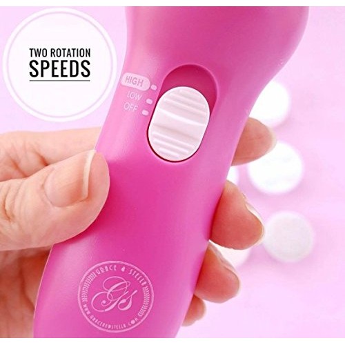 Grace & Stella Spin Facial Brush for Perfect Skin - Portable, Wate...