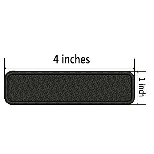 Custom Embroidery Military Number Name Patch, 3 Size 4”Width x 1”,...