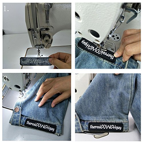 Custom Embroidery Military Number Name Patch, 3 Size 4”Width x 1”,...
