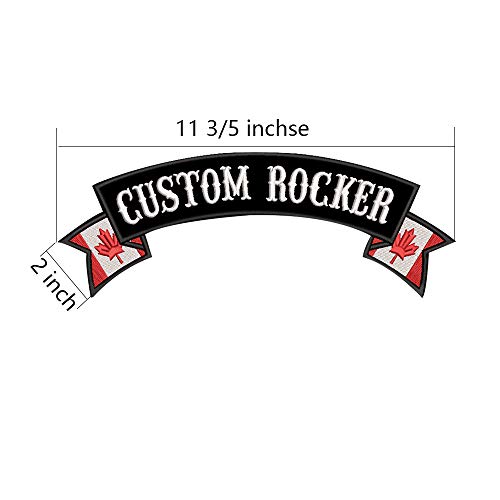 Custom Military Embroidery rocker Name Patch