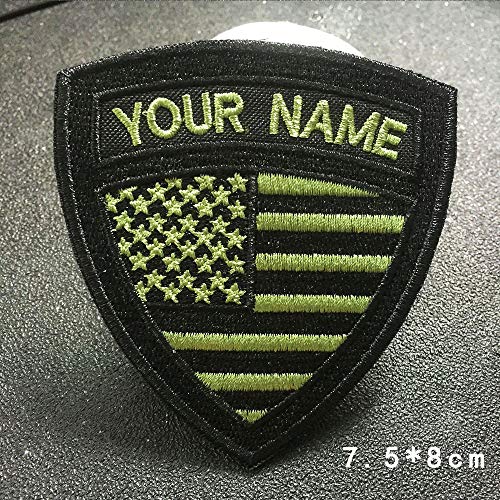 Custom US Military Name Patch Embroidered 4
