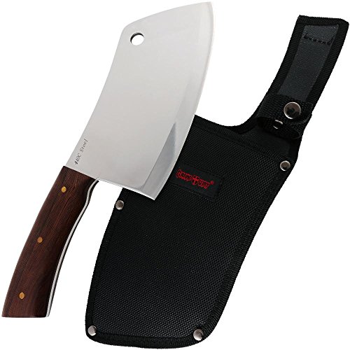 Butcher Chopping Meat Knife - Hunting Axe - Big Cleaver Tactical F...