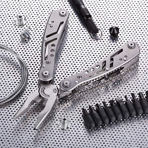Multitool 24 in 1 with Mini Tools Knife Pliers and 11 Bits - Multi...
