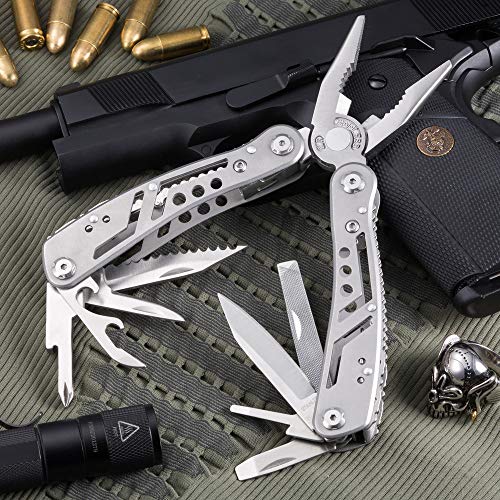 Multitool 24 in 1 with Mini Tools Knife Pliers and 11 Bits - Multi...