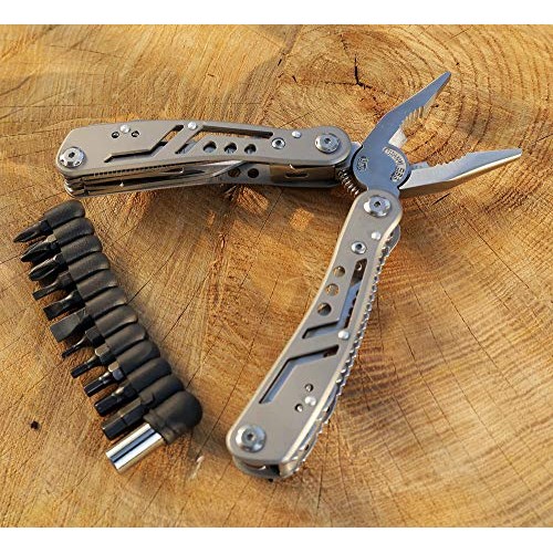 Multitool 24 in 1 with Mini Tools Knife Pliers and 11 Bits - Multi...