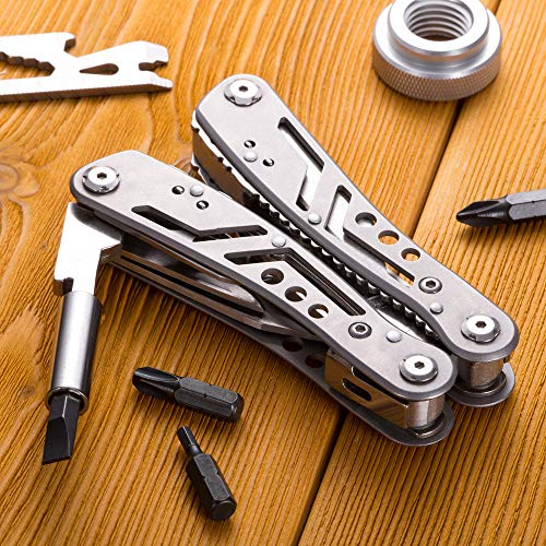 Multitool 24 in 1 with Mini Tools Knife Pliers and 11 Bits - Multi...