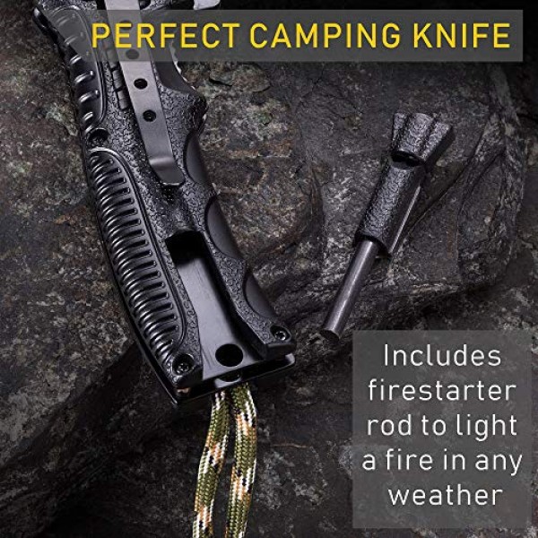 Pocket Knife - Tactical Folding Knife - Spring Assisted Knife with...