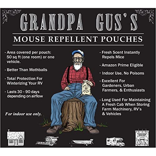 Grandpa Guss Extra-Strength Mouse Repellent, Cinnamon/Peppermint ...