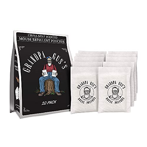 Grandpa Guss Extra-Strength Mouse Repellent, Cinnamon/Peppermint ...
