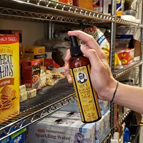 Grandpa Guss GSS-8-BAG-1 Potent Spider & Ant Spray, All-Natural W...