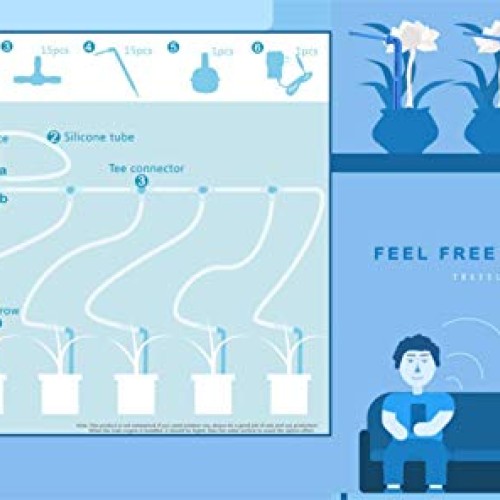 Graysky WiFi Remote Control Automatic Self Watering System, Automa...