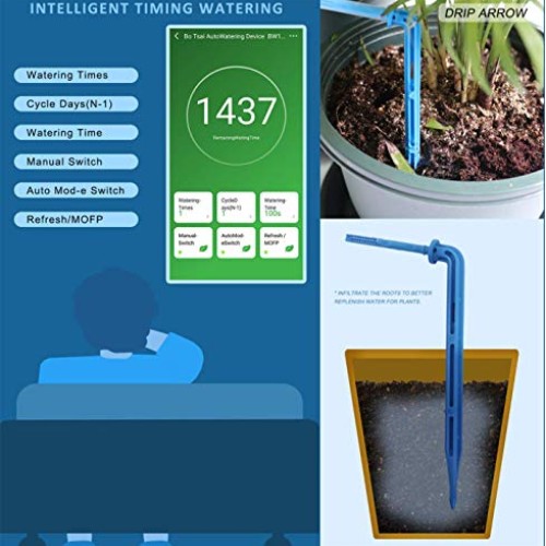 Graysky WiFi Remote Control Automatic Self Watering System, Automa...