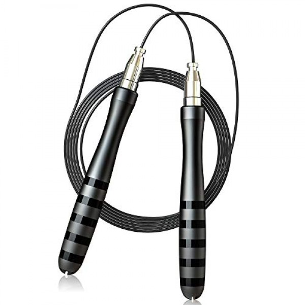 Jump Rope, High Speed Skipping Rope Tangle-Free with Self-Locking ...