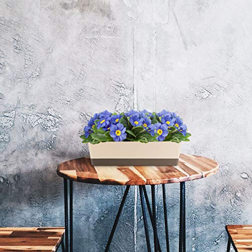 Indoor Windowsill Planter Boxes, Greaner 6 Pack 16 x3.8 Inch Recta...