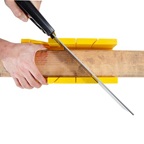 GreatNeck BSB14 12 Inch Mitre Box with 14 Inch Back Saw