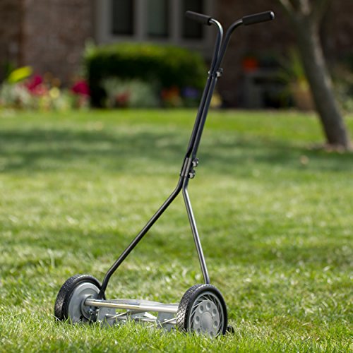 Great States 415-16 16-Inch 5-Blade Push Reel Lawn Mower, 16-Inch,...