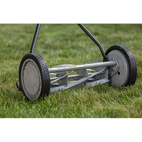Great States 415-16 16-Inch 5-Blade Push Reel Lawn Mower, 16-Inch,...