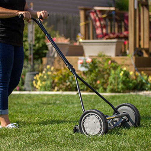 Great States 415-16 16-Inch 5-Blade Push Reel Lawn Mower, 16-Inch,...