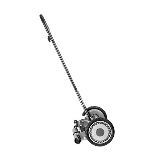 Great States 815-18 18-Inch 5-Blade Push Reel Lawn Mower, Grey