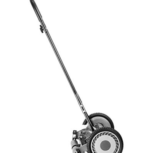 Great States 815-18 18-Inch 5-Blade Push Reel Lawn Mower, Grey