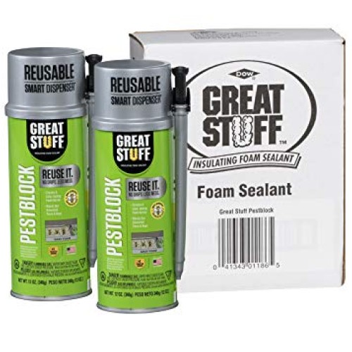 Great Stuff 99108240 2 PK Smart Dispenser Sealant, Gray