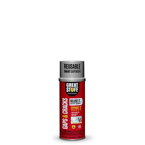 Great Stuff 99108824 Smart Dispenser Gaps & Cracks, Cream