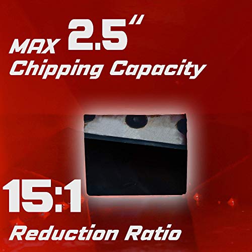 GreatCircleUSA Mini Wood Chipper Shredder Mulcher Kohler Engine 6....