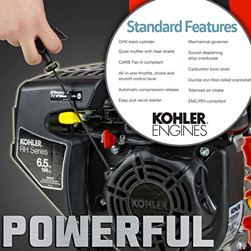 GreatCircleUSA Mini Wood Chipper Shredder Mulcher Kohler Engine 6....