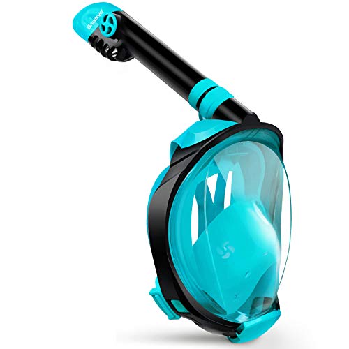 Greatever G2 Full Face Snorkel Mask with Latest Dry Top System,Fol...