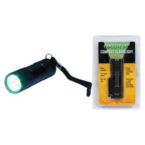 Growers Edge Green Eye LED Flashlight 120/Cs
