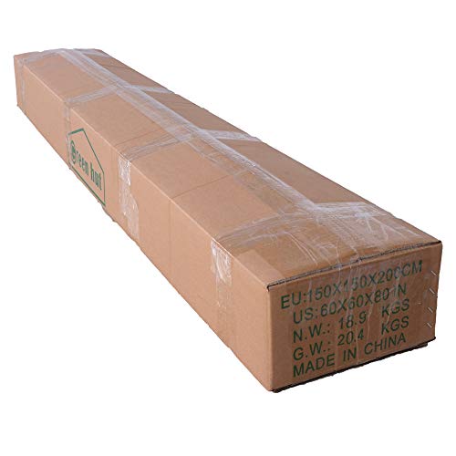 Green Hut 60X60X78 600D Mylar Hydroponic Indoor Grow Tent