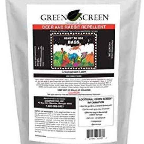 Green Screen Deer and Rabbit Repellent in Bags