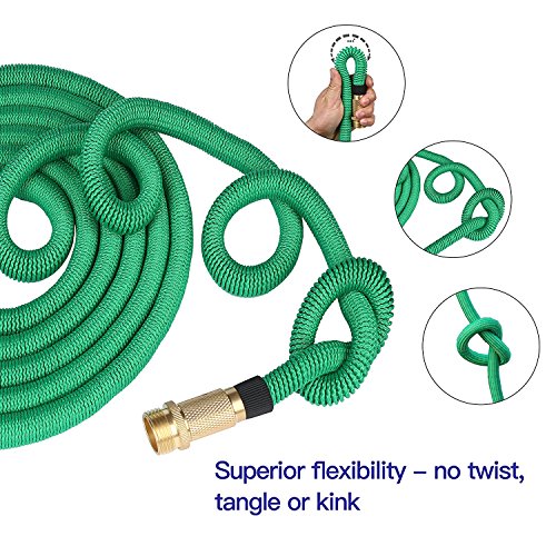 Greenbest Garden Hose No Kinks Farm Hose Water Hose 50 Feet for Wa...