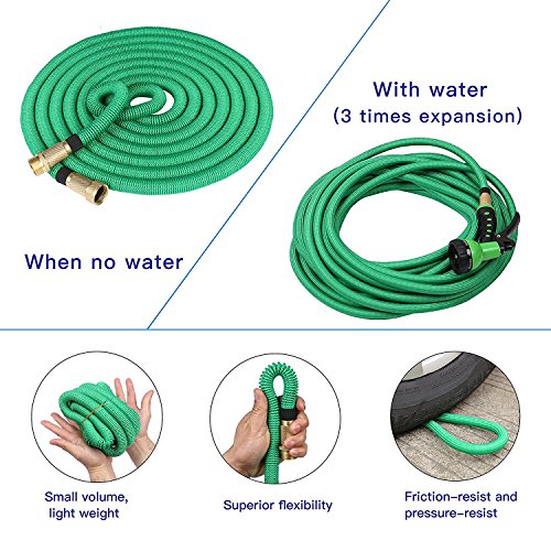 Greenbest Garden Hose No Kinks Farm Hose Water Hose 50 Feet for Wa...
