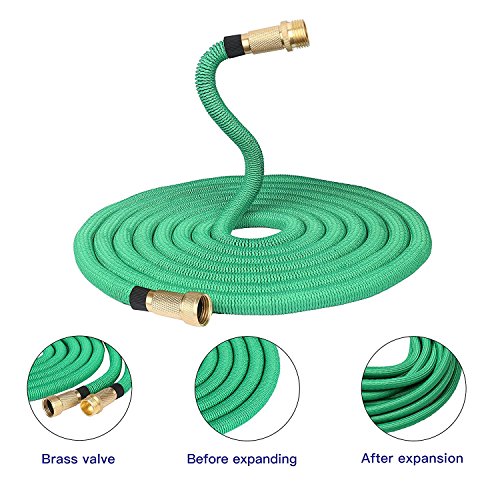 Greenbest Garden Hose No Kinks Farm Hose Water Hose 50 Feet for Wa...