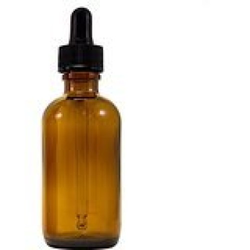 4 fl oz Amber Glass Bottle with Glass Dropper Single - GreenHealth