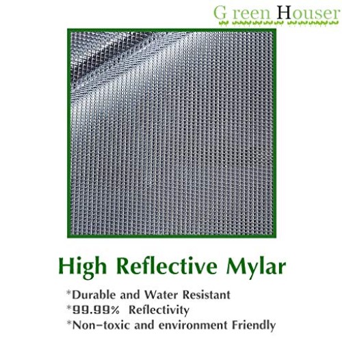 GreenHouser High Reflective Grow Tent Indoor Grow Room for Plantin...